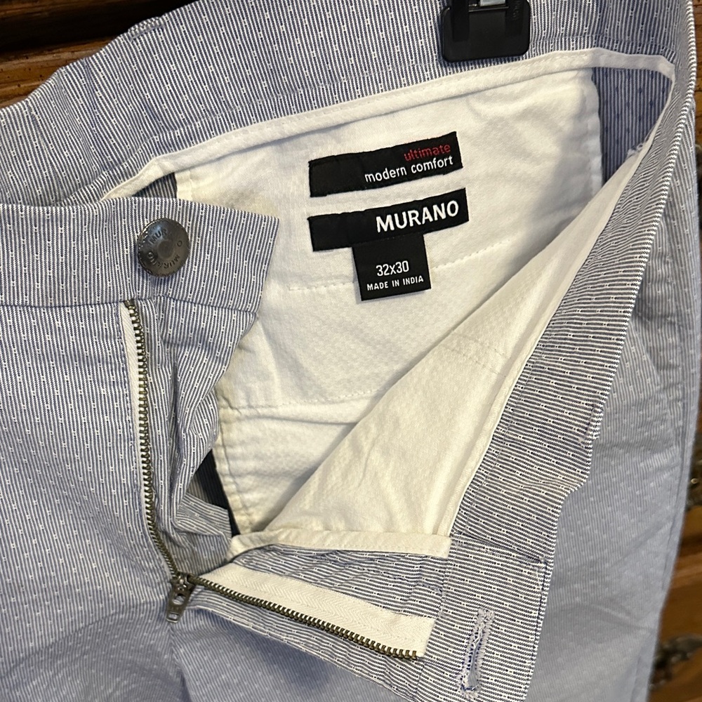 Murano Subtle Gray Patterned Chinos. Ultimate Mod… - image 6